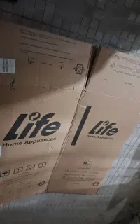 کارتن یخچال مدل life و کارتن لباسشویی دوو