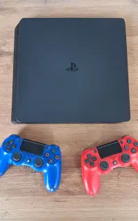 ps4 slim پی اس فور اسلیم کپی خور دو دسته با گارنتی