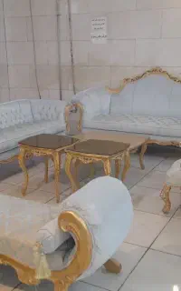 ۴دست مبل کارکرده تمام چوب راش در حدنو