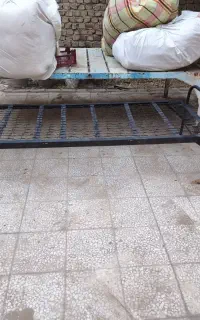 تخت فنری آهنی تاشو