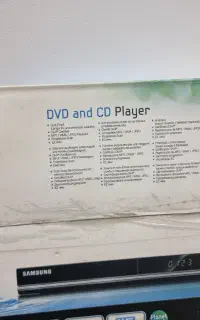 DVD and CD PLAYER