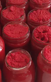 رب گوجه محلی خانگی شیشه ۱۲۰
