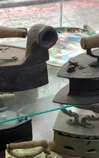 اتو زغالی قدیمی آلمانی