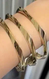 النگو طلا اپل باریک