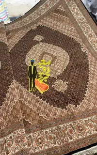فرش جفت۹متر ماهی۴۰رج کمال الملک(اقساط بدون بهره)