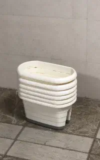 گلدان پلاستیکی نرده ای بالکنی