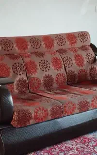 مبل هفت نفره و میز جلویی