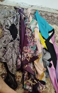 روسری ساتن استوک