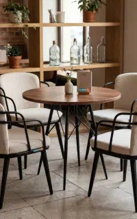 میز و صندلی  Polina.  qc 390 فروش اقساطی
