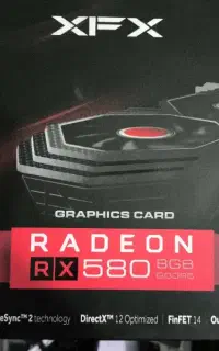 کارت گرافیک XFX RX580 8G GTS پیچ پلمپ با جعبه اصلی