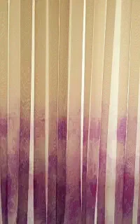 پرده ی اتاق همراه با آستر نو و تمیز