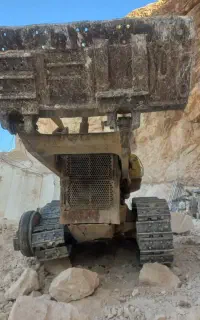 لودر زنحیری D 60 کوماتسو .