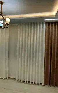 نصاب چوب پرده و پرده