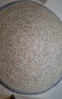 یک جفت فرش گرد ۱۲۰۰ شانه