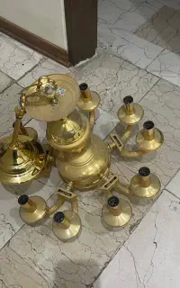 معاوضه وخرید لوستر نو با کهنه و شکسته