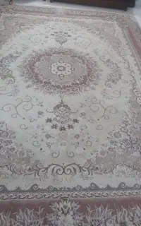 یک جفت فرش آرا مشهد گل برجسته۱۲ متری