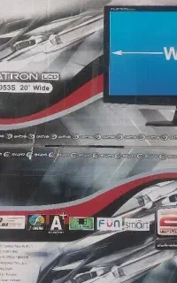 مانیتور ال جی سالم  داخل کارتون هست