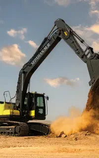 بیل مکانیکی چرخ زنجیری SR220-9 سپاهان ماشین رهیار
