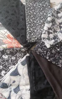 پارچه چادر فاخر مشکی و مجلسی و شال و روسری