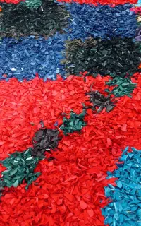 فرش خوش رنگ فانتزی