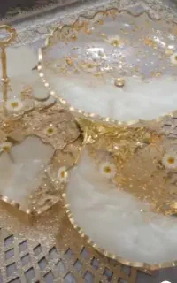 سرویس پذیرایی رزین ۴تیکه