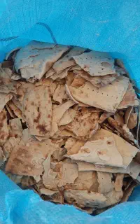 نان خشک تمیز خشک شده