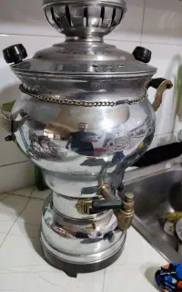 سماور ۶ لیتری زرین سالم گازی