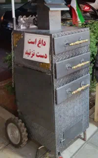دستگاه بلال پز در حد نو