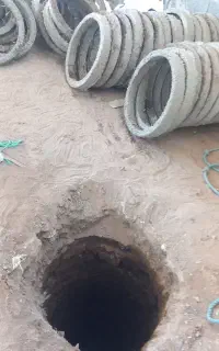 چاه زن چای اب خشک