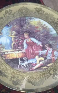 بشقاب تزئین