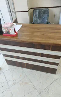 کابینت جزیره چرخ دار کامل