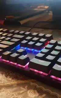 کیبورد مکانیکال حرفه ای rapoo v500