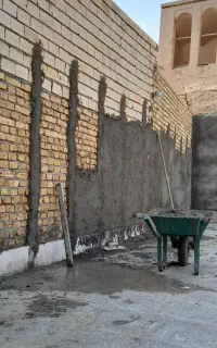 سیمانکاری پشفته وشمشه کش (فقط میبد)