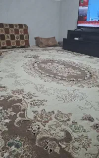 ۲عدد فرش ۱۲ متری سفید گردویی ..