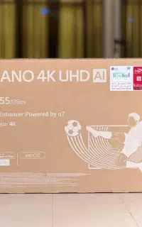تلویزیون 55اینچ الجی سال ساخت 2026نانوسل 4k