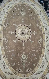 قالیچه بیضی