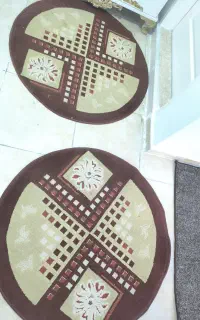 دو عدد گلیم پادری