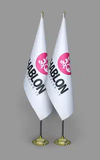 چاپ پرچم طی لمینت با کیفیت بالا