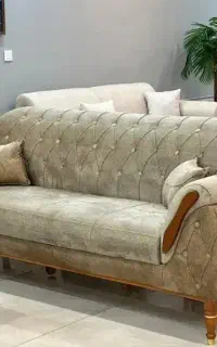 مبل چوب عسلی