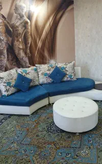 مبل راحتی نیم دایره ۸ نفره