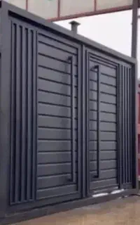 درب حیاط و باغی اهنی ‌