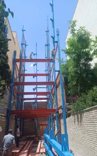ساخت اسکلت فلزی سوله و سازه نگهبان