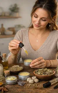 توی خونه باروغن ها و ترکیبات گیاهی به درامدبرسی