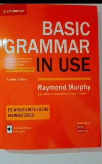 فروش دو جلد کتاب grammar in use basic نارنجی رنگ