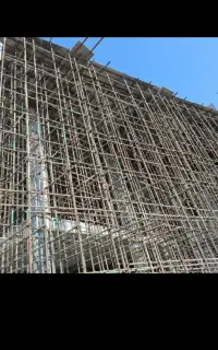 نصاب داربست متری دستمزی با لوله شما تمام نقاط