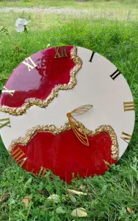 ساعت دیواری رزینی