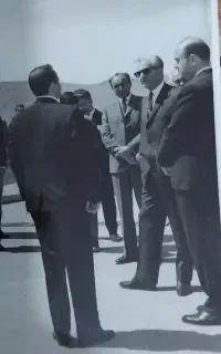 محمدرضا پهلوی در دانشگاه کشاورزی شیراز