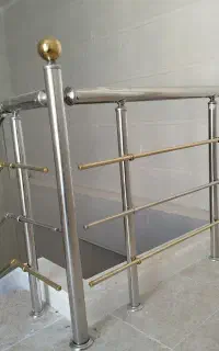 گالری نرده استیل دزفول و پله استخری و جوش آرگون