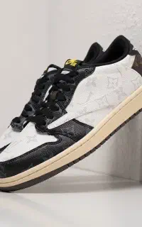 Travis Scott Air Jordan Louis Vuitton کفش