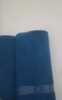 سه عددموکت ابی6متری3در2لبه دوزی شده نوبدون استفاده